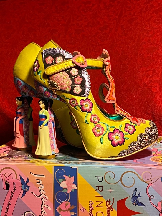 Irregular Choice Shoes - Irregular Choice Disney Princess”Let Your True Self Shine” special heels MULAN,8
